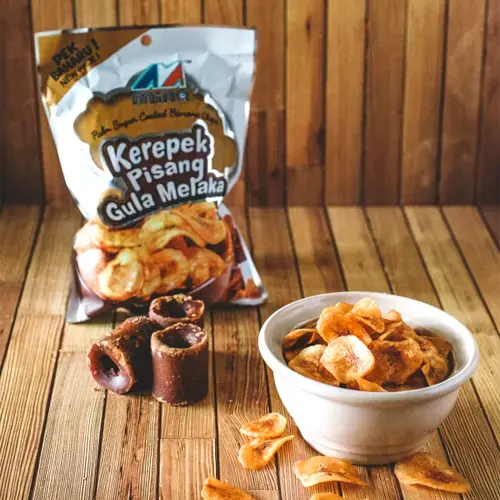 Banana Chips with Premium Palm Sugar